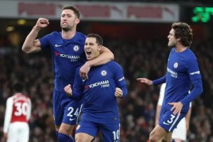  曼城绝平阿森纳德布劳内任意球扳回颜面